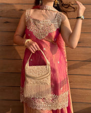 Fandy Silk Sharara Set