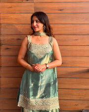 Fandy Silk Sharara Set