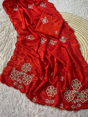 Aarya Soft Shine HO Silk Saree