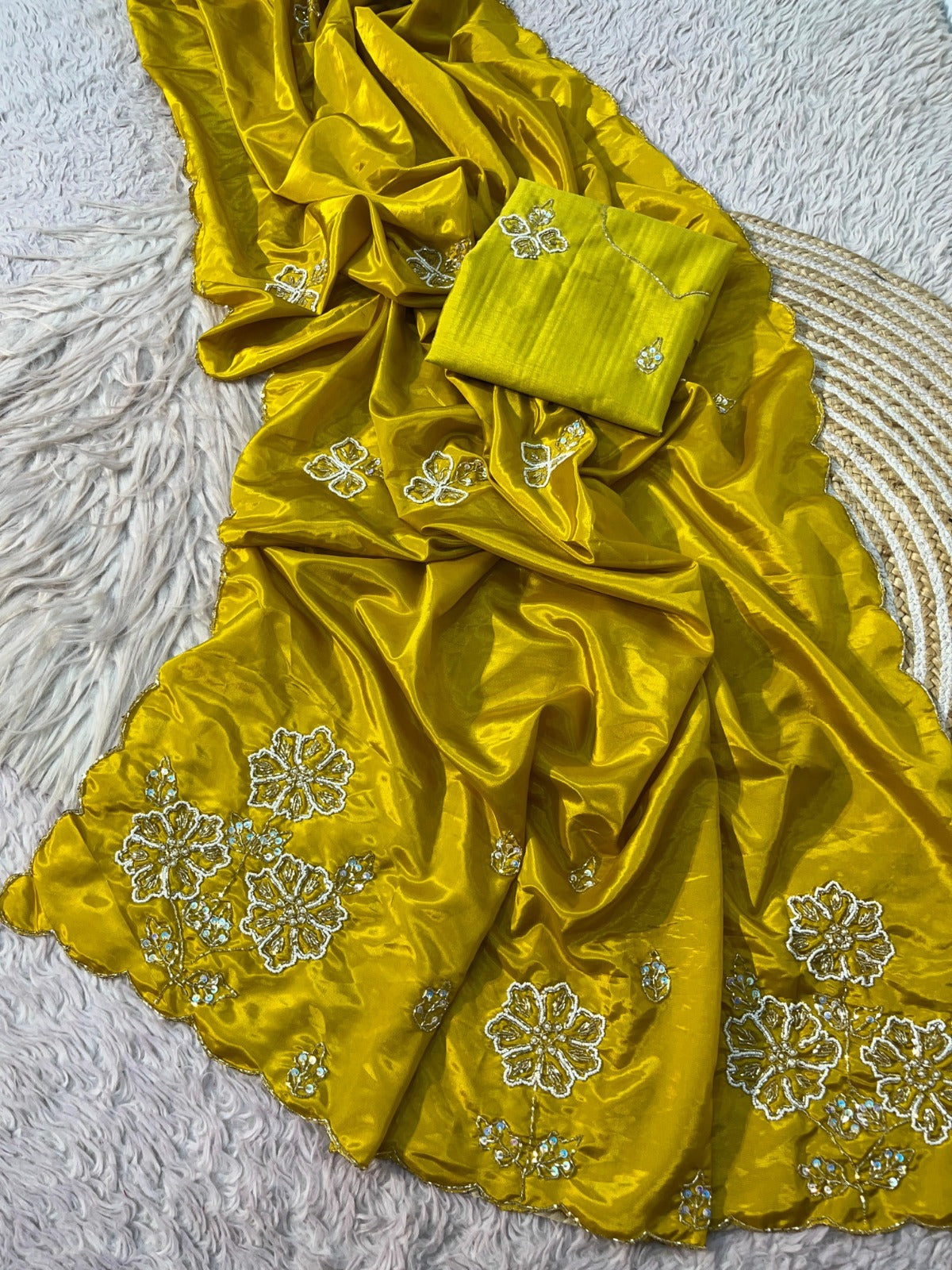 Aarya Soft Shine HO Silk Saree