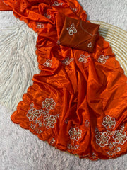 Aarya Soft Shine HO Silk Saree