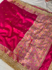 Banarasi Soft Tissue Silk Ghungru Saree