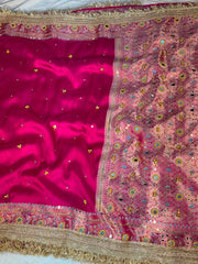 Banarasi Soft Tissue Silk Ghungru Saree
