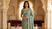 Sachi Golden Bead Space Silk Saree